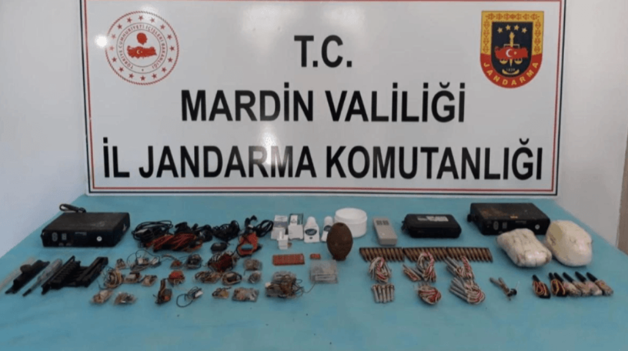 Mardin'de terör örgütü PKK'nın inlerine girildi