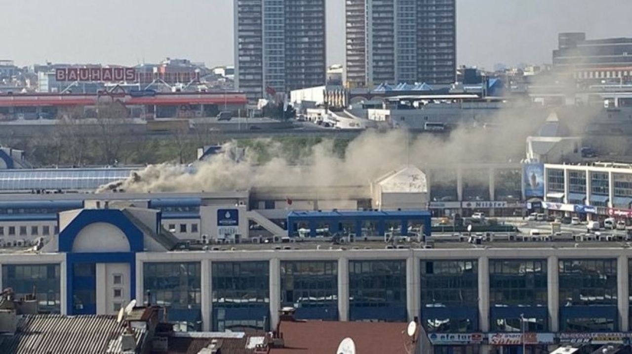 İstanbul 15 Temmuz Demokrasi Otogarı'nda yangın paniği