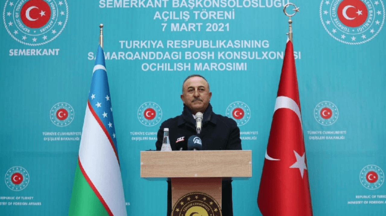 Bakan Çavuşoğlu: Özbekistan'da ilk büyükelçiliği açan da biz olduk