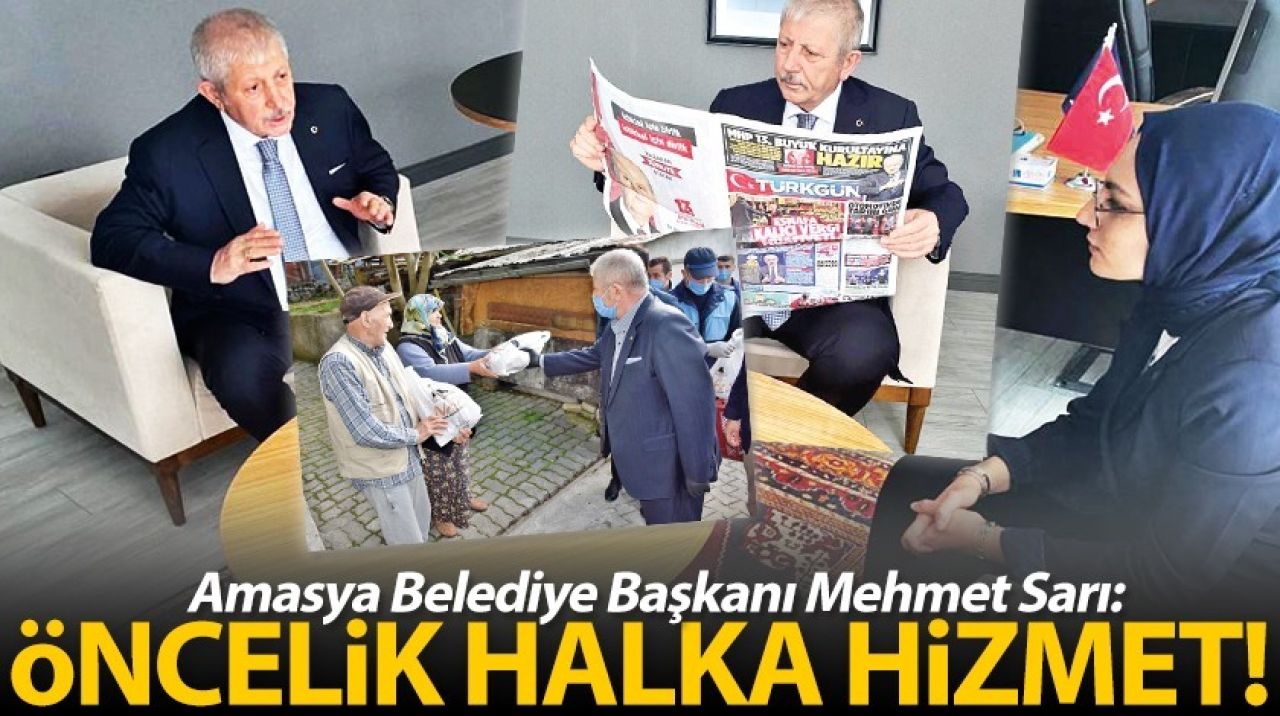 Başkan Sarı: Öncelik halka hizmet