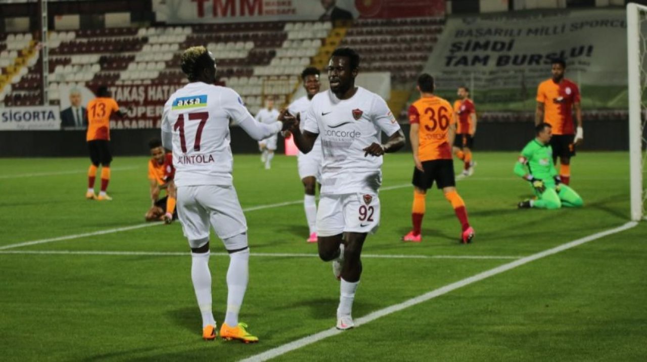 Galatasaray'a Hatay’da soğuk duş!