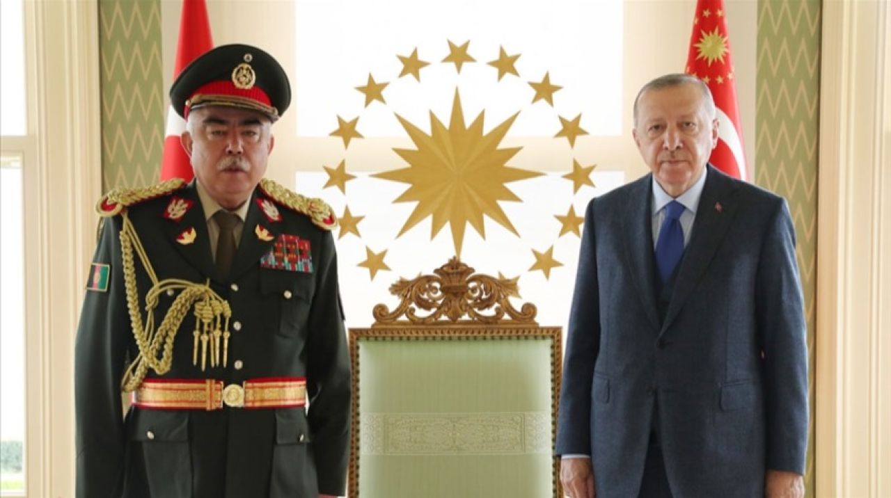 Cumhurbaşkanı Erdoğan, Raşid Dostum'u kabul etti