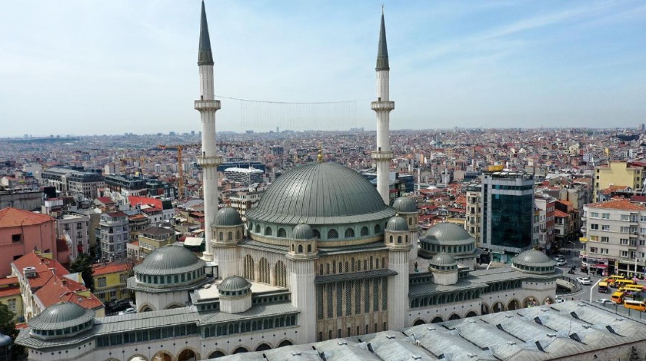 Taksim Camii 7 Mayıs'a hazırlanıyor