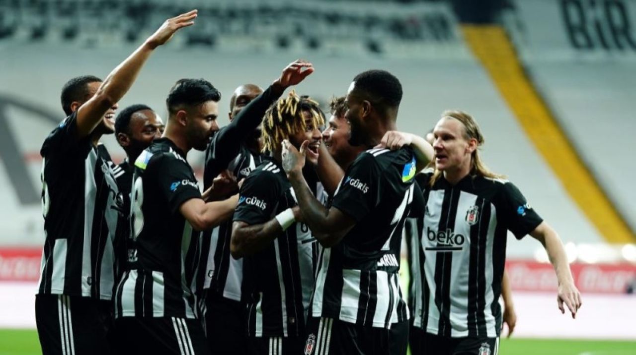 Beşiktaş'tan Hatay'a gol yağmuru...