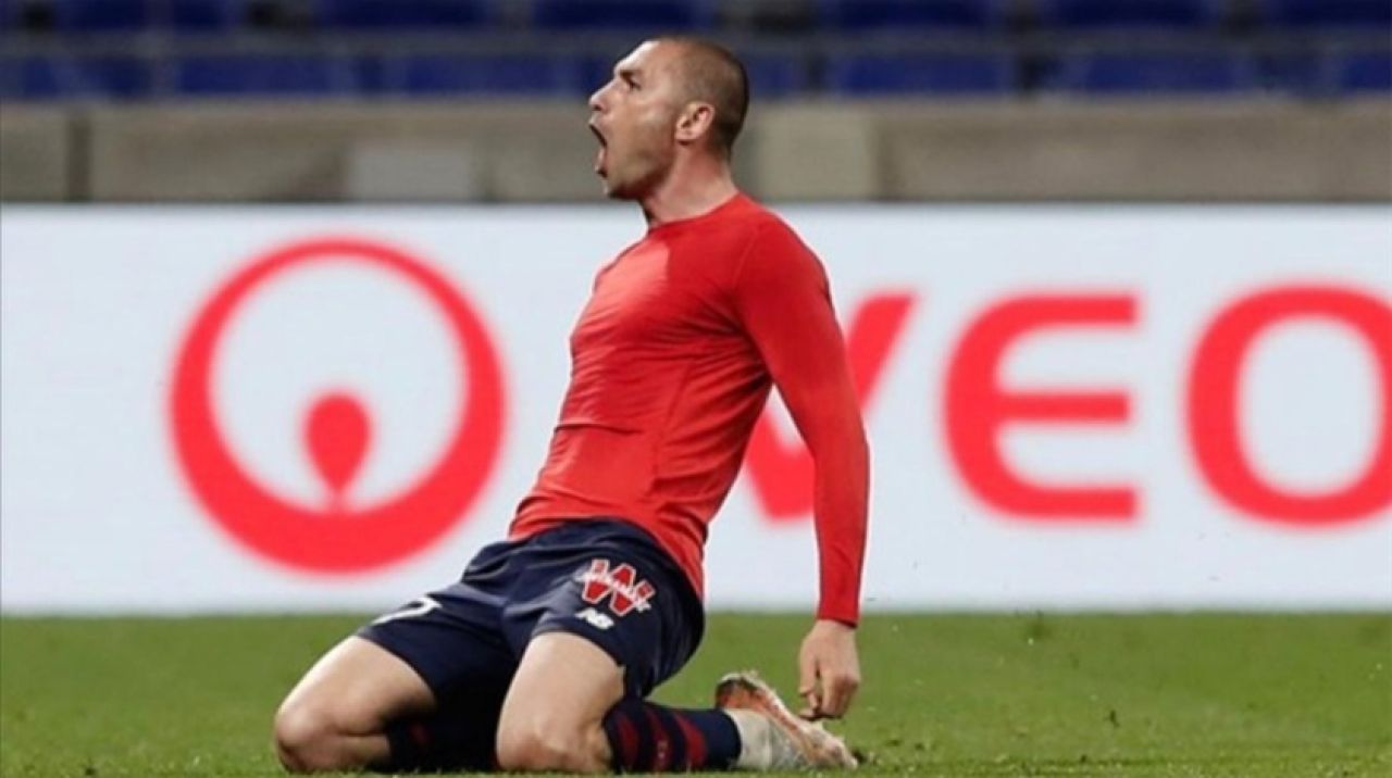 Lille, Burak Yılmaz'ın golleriyle Lens'i devirdi