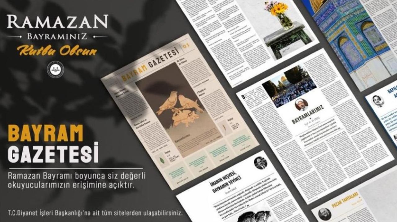 Diyanet Bayram Gazetesi yayın hayatına başladı