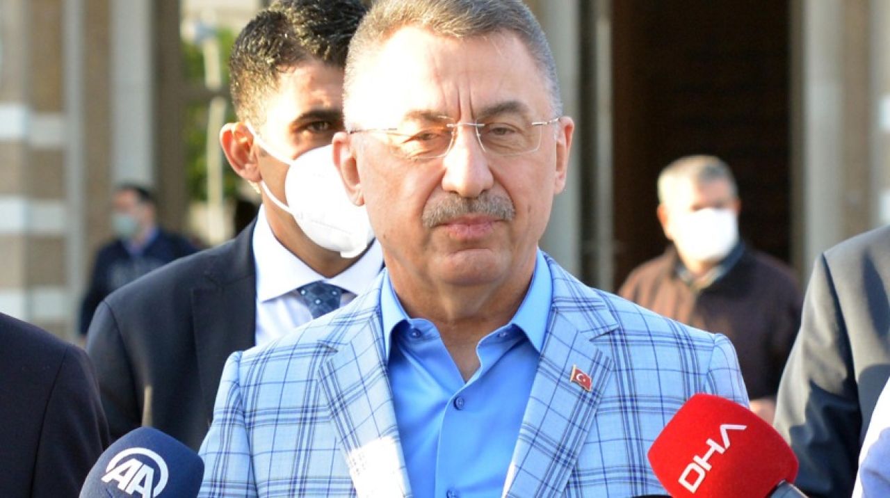 Cumhurbaşkanı Yardımcısı Fuat Oktay'dan İsrail'e 'terör devleti' tepkisi