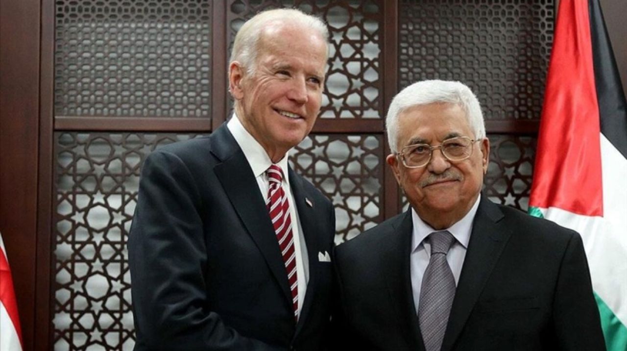 Filistin Devlet Başkanı Abbas, Biden ile görüştü