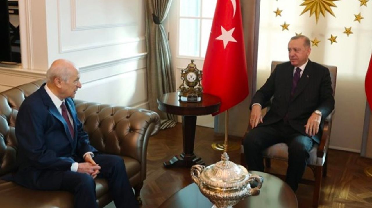 Erdoğan ile Bahçeli’den sürpriz görüşme