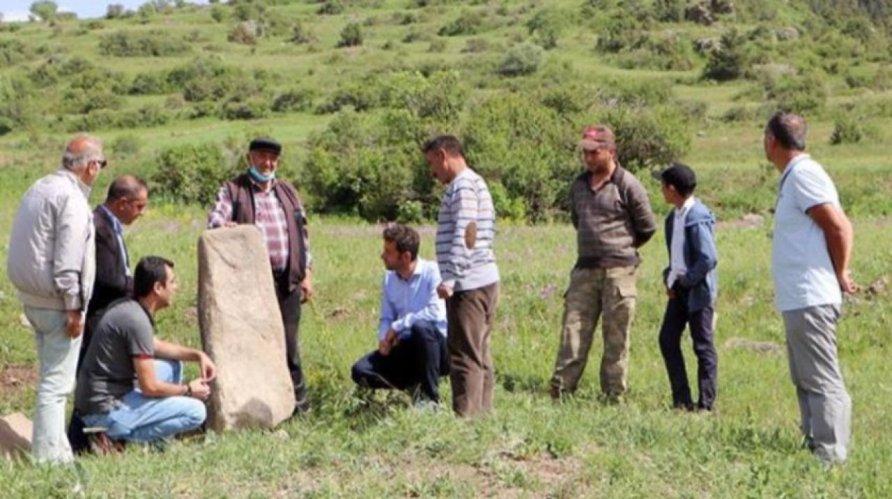 Türk'ün tapu senedi! Dağlık alanda buldu