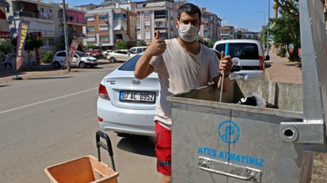 Çöp toplayarak KPSS’de 25’inci oldu, şimdi hedefi hukuk fakültesi