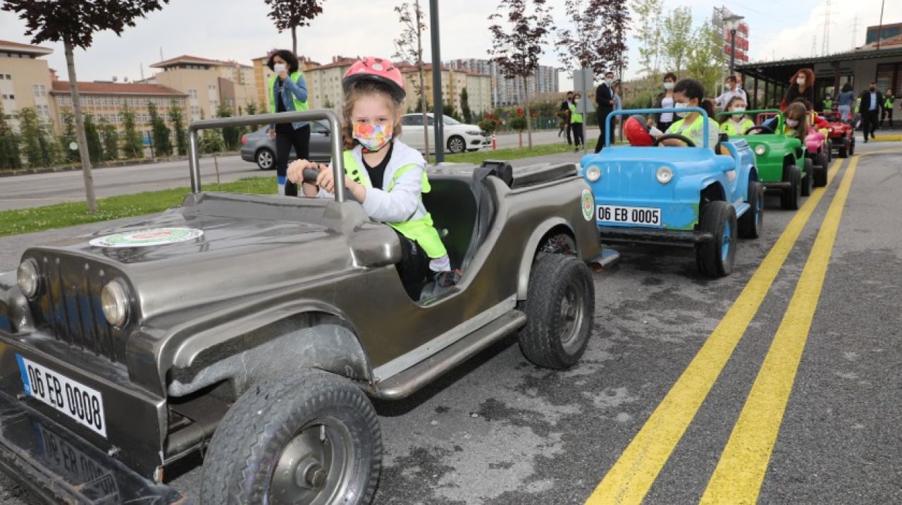 Etimesgut'ta trafik eğitimi yeniden başladı