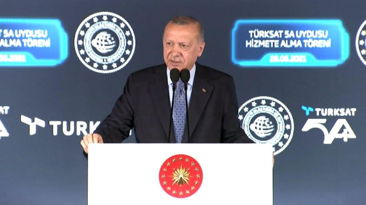 Cumhurbaşkanı Erdoğan: Türkiye kendi uydusunu üreten 10 ülke arasına girecek