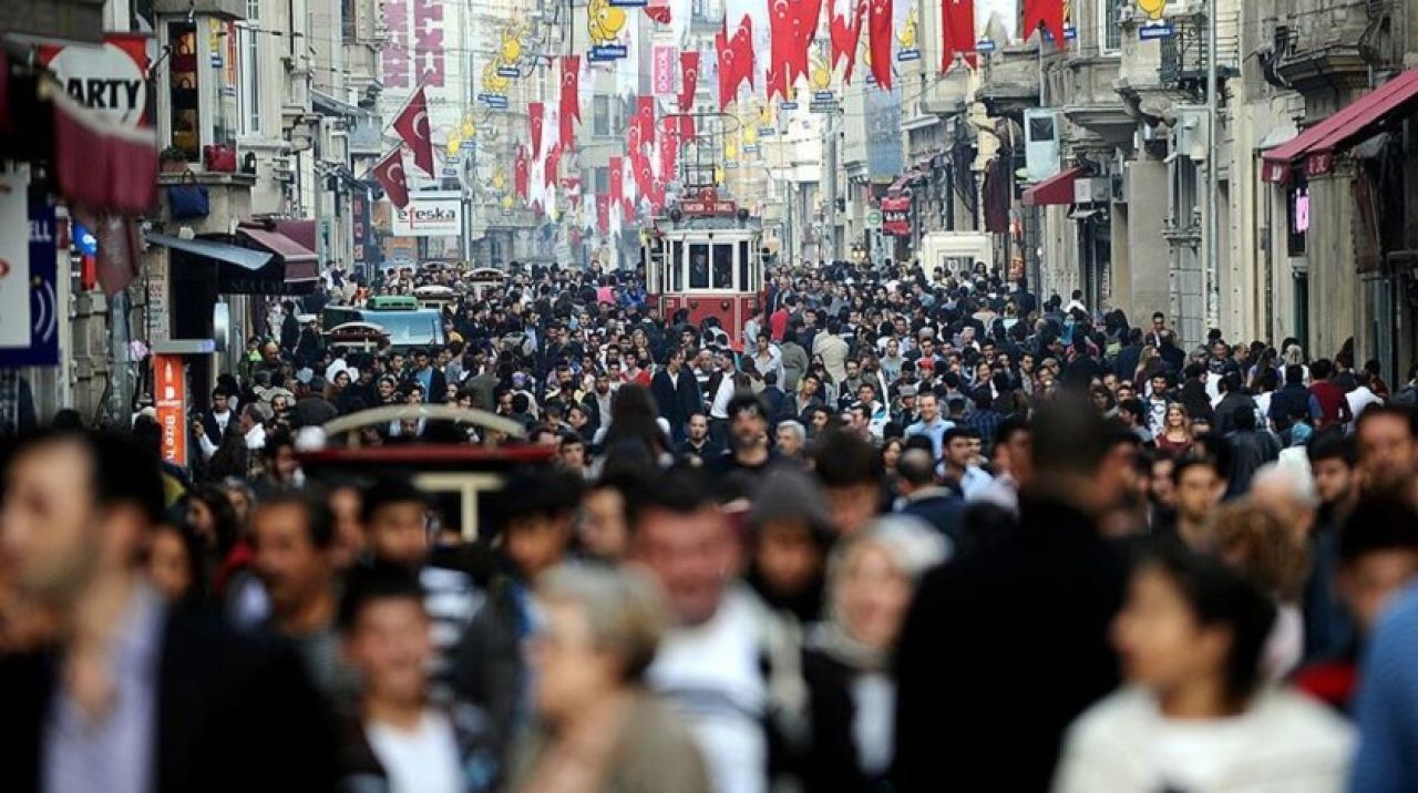 Türkiye nüfus büyüklüğüne göre sıralamada 19'uncu sırada