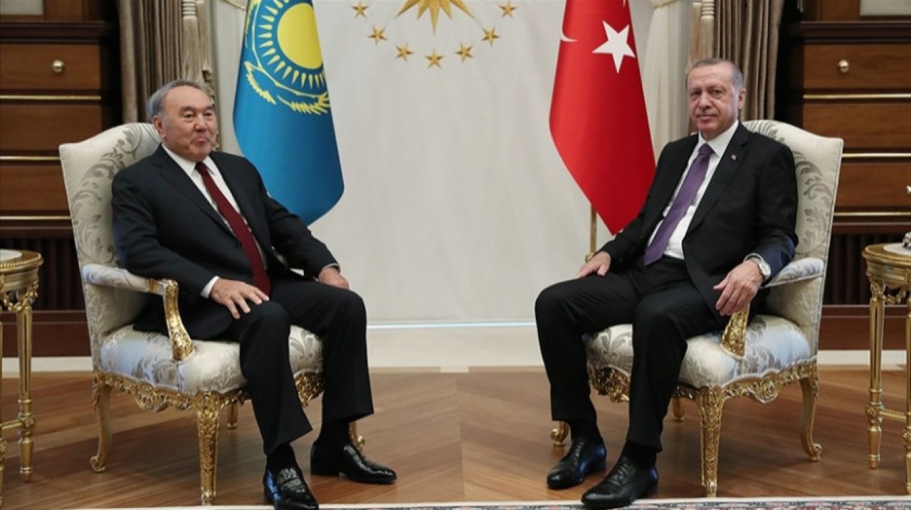 Cumhurbaşkanı Erdoğan'dan Nazarbayev'e doğum günü tebriği