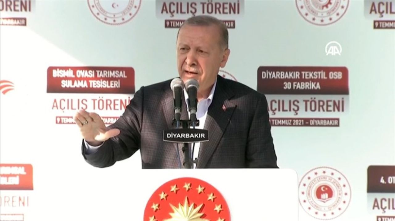 Cumhurbaşkanı Erdoğan: Diyarbakır, barış, huzur ve refah şehri olmuştur