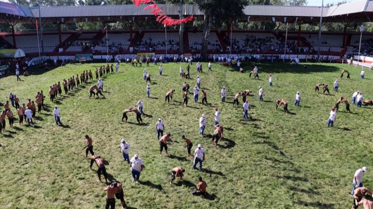 Kırkpınar'da 2. gün müsabakaları başladı