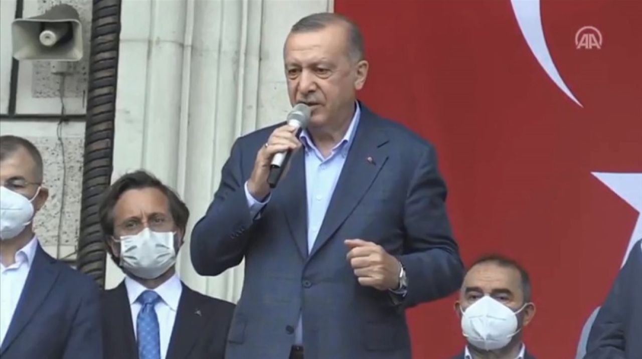 Cumhurbaşkanı Erdoğan: Tüm ilçe ve köylerimizi güvenli bir şekilde imar edeceğiz