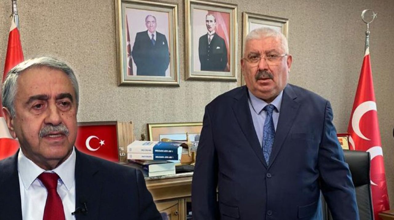 MHP’li Yalçın’dan Mustafa Akıncı’ya sert tepki: EOKA artığı!