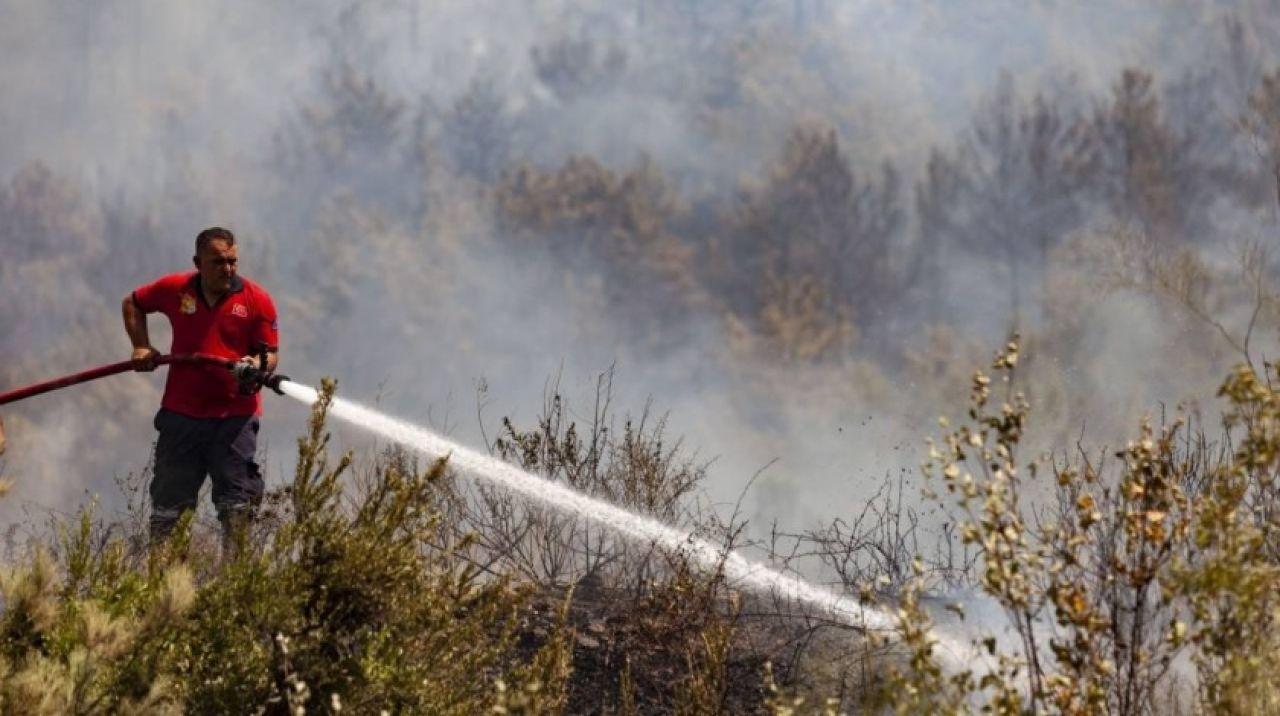 Bakan Pakdemirli duyurdu! Silifke'de çıkan 2 yangın kontrol altına alındı...