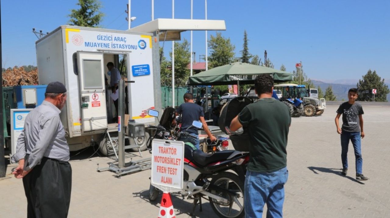 Toroslar Belediyesi, Gezici Araç Muayene İstasyonunu vatandaşın ayağına getirdi