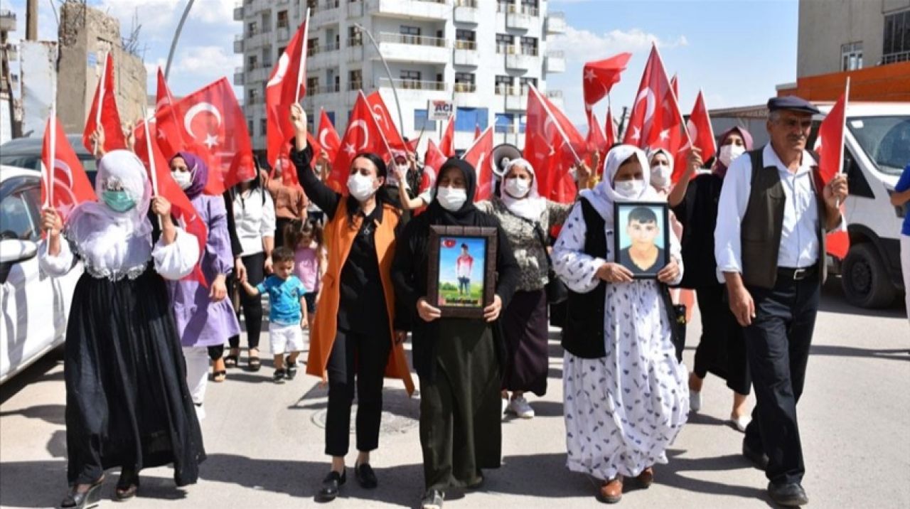 Şırnak’ta terör mağduru aileler eylem yaptı