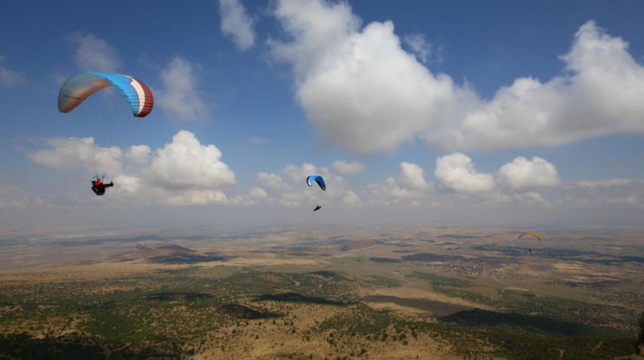 Türkiye Yamaç Paraşütü Mesafe Şampiyonası gerçekleşti