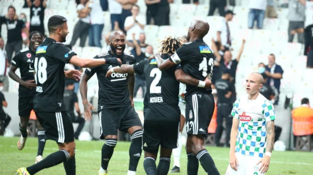 Beşiktaş Süper Lig'e 3 golle başladı!