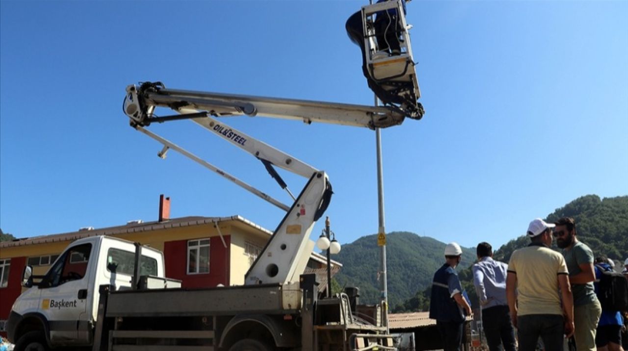 Bozkurt'a enerji verilmeye başlandı