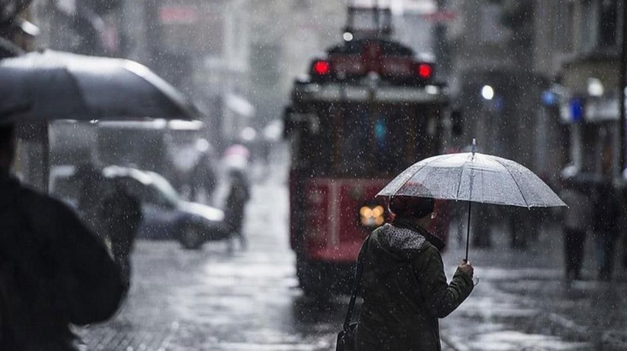 İstanbul'da sağanak alarmı