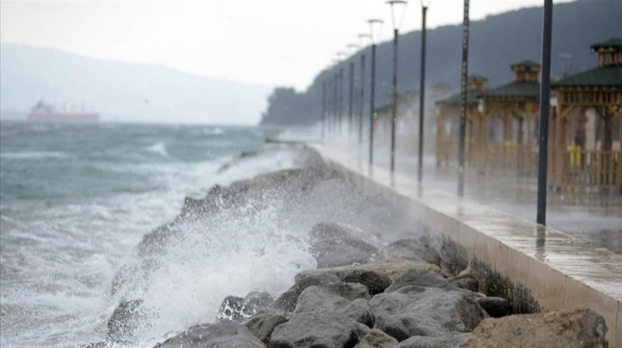 Türkiye'nin kuzeybatı kesimlerinde fırtına bekleniyor