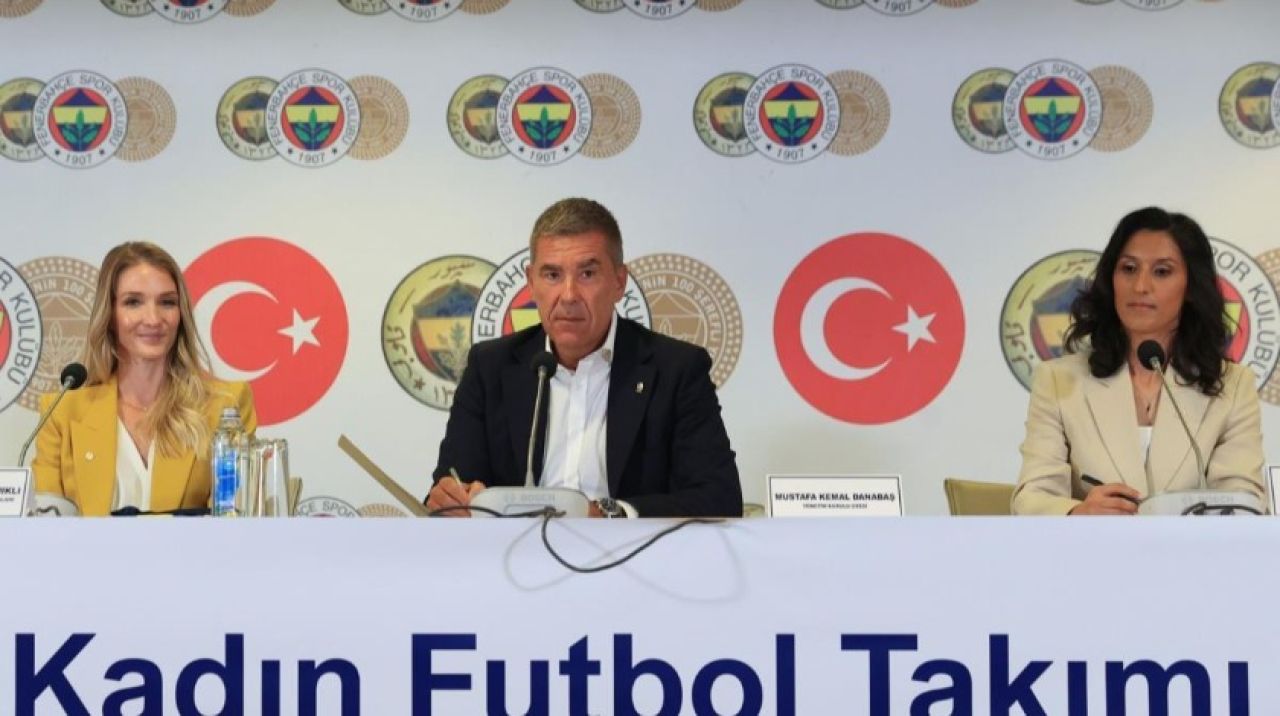 Fenerbahçe'de kadın futbol takımı kuruldu