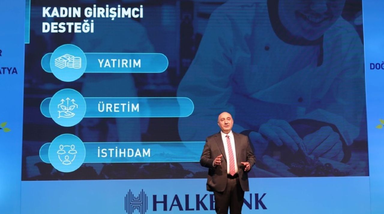 Halkbank'ın üreten kadınlara desteği sürüyor