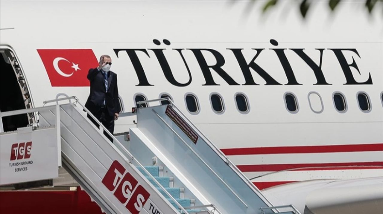 Cumhurbaşkanı Erdoğan Rusya'ya gitti