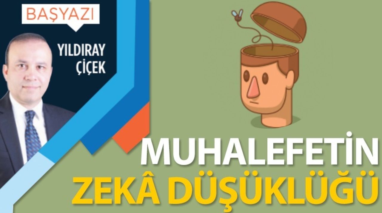 Muhalefetin zekâ düşkünlüğü