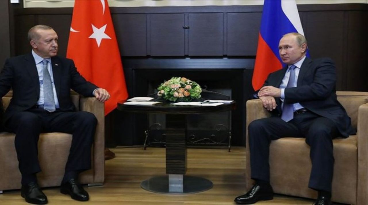 Cumhurbaşkanı Erdoğan Putin ile görüştü