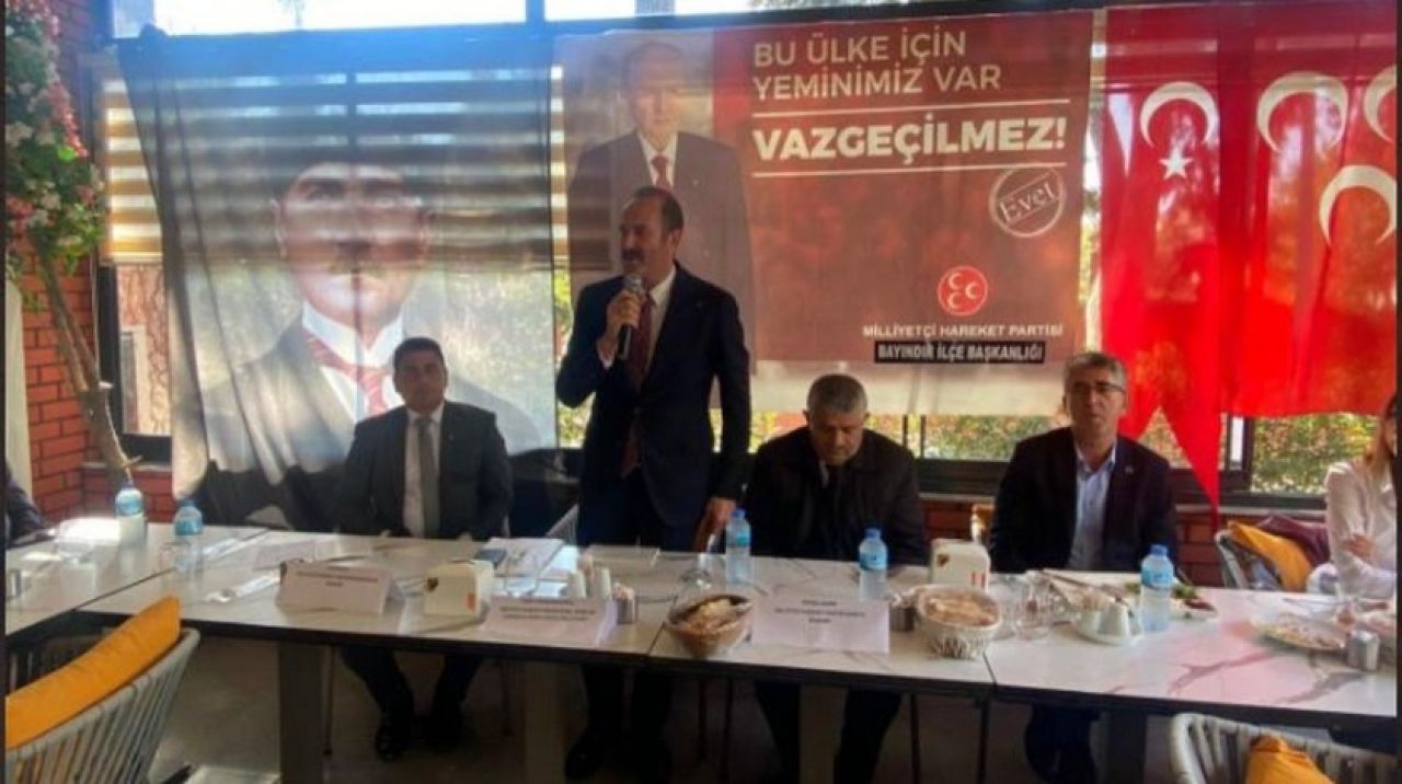 MHP'li Osmanağaoğlu, Mahalle Muhtarları Toplantısının 8.sini Bayındır'da gerçekleştirdi