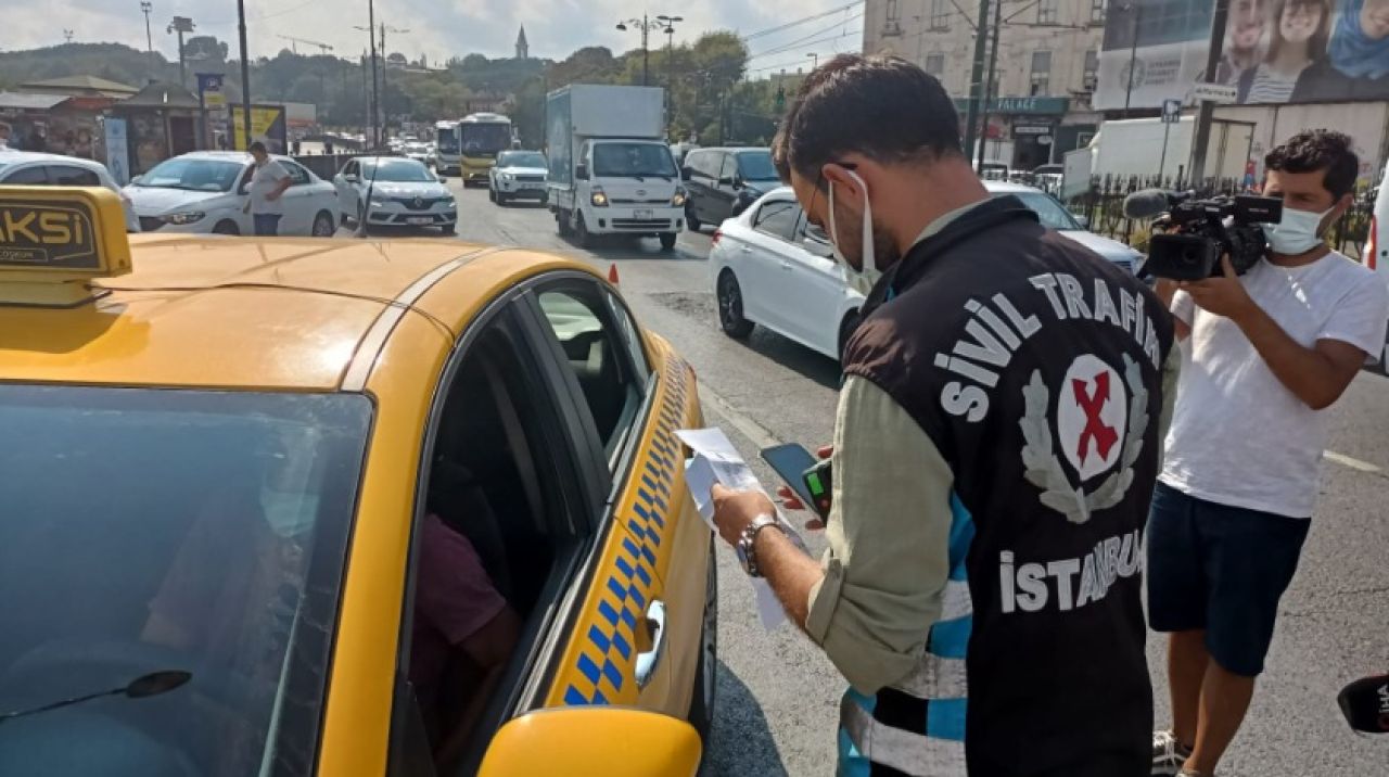 İstanbul'da yolcu seçen taksicilere ceza yağdı