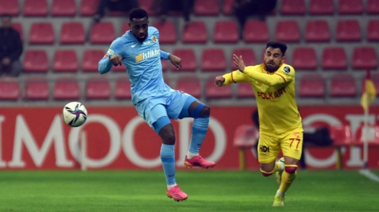 Kayserispor, evinde Göztepe'ye takıldı