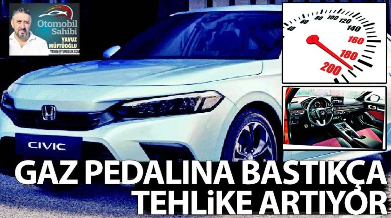 Gaz pedalına bastıkça tehlike artıyor! Hız ve risk...