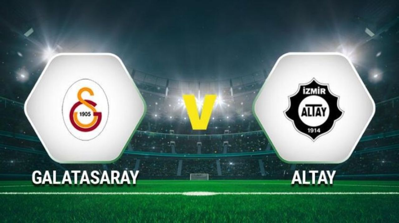 Galatasaray Altay maçı saat kaçta, hangi kanalda izlenecek? Galatasaray Altay maçı muhtemel ilk 11'i