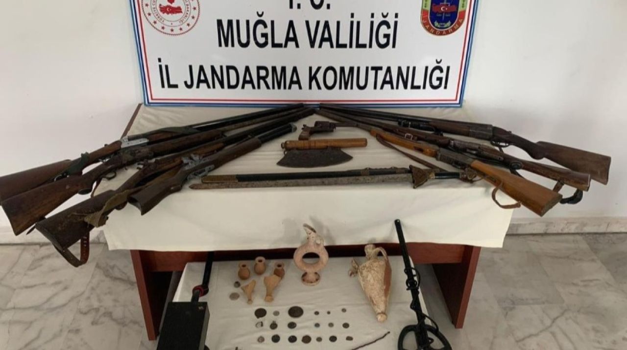 Muğla'da tarihi eser kaçakçılarına jandarma engeli