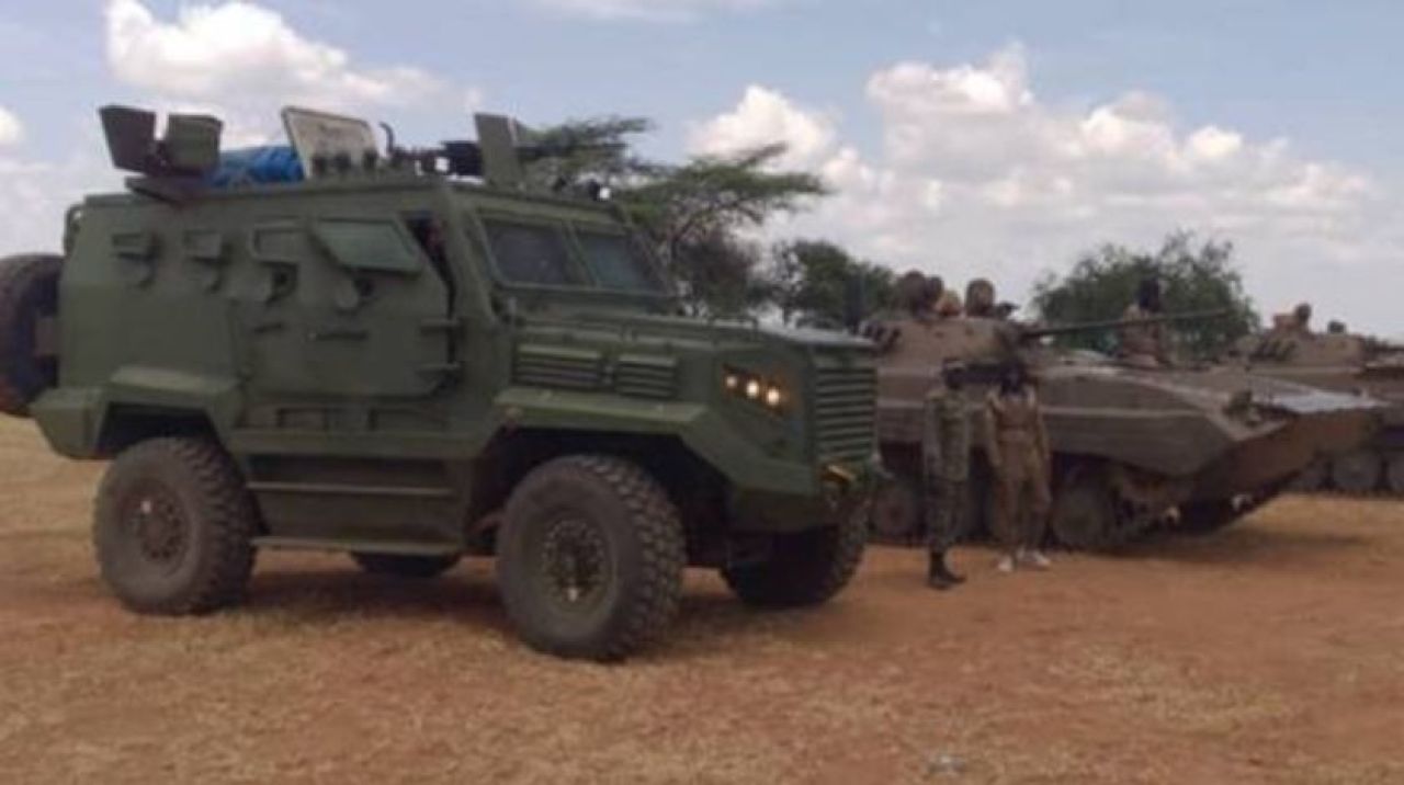 Türk zırhlıları Uganda'da göreve çıktı