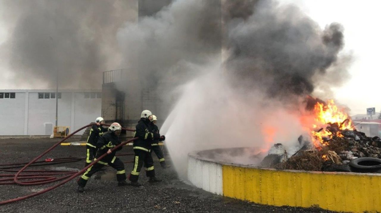 Kayseri OSB İtfaiyesi her zaman hazır