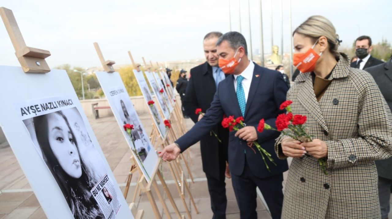 Gölbaşı Belediyesi ve Mavi Kapı Derneği şiddet mağduru kadınların sesi oldu