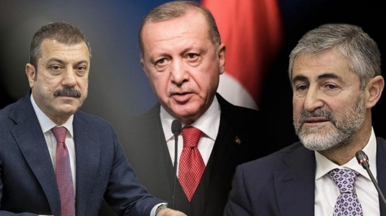 Erdoğan, Kavcıoğlu ve Nebati görüşmesi sona erdi