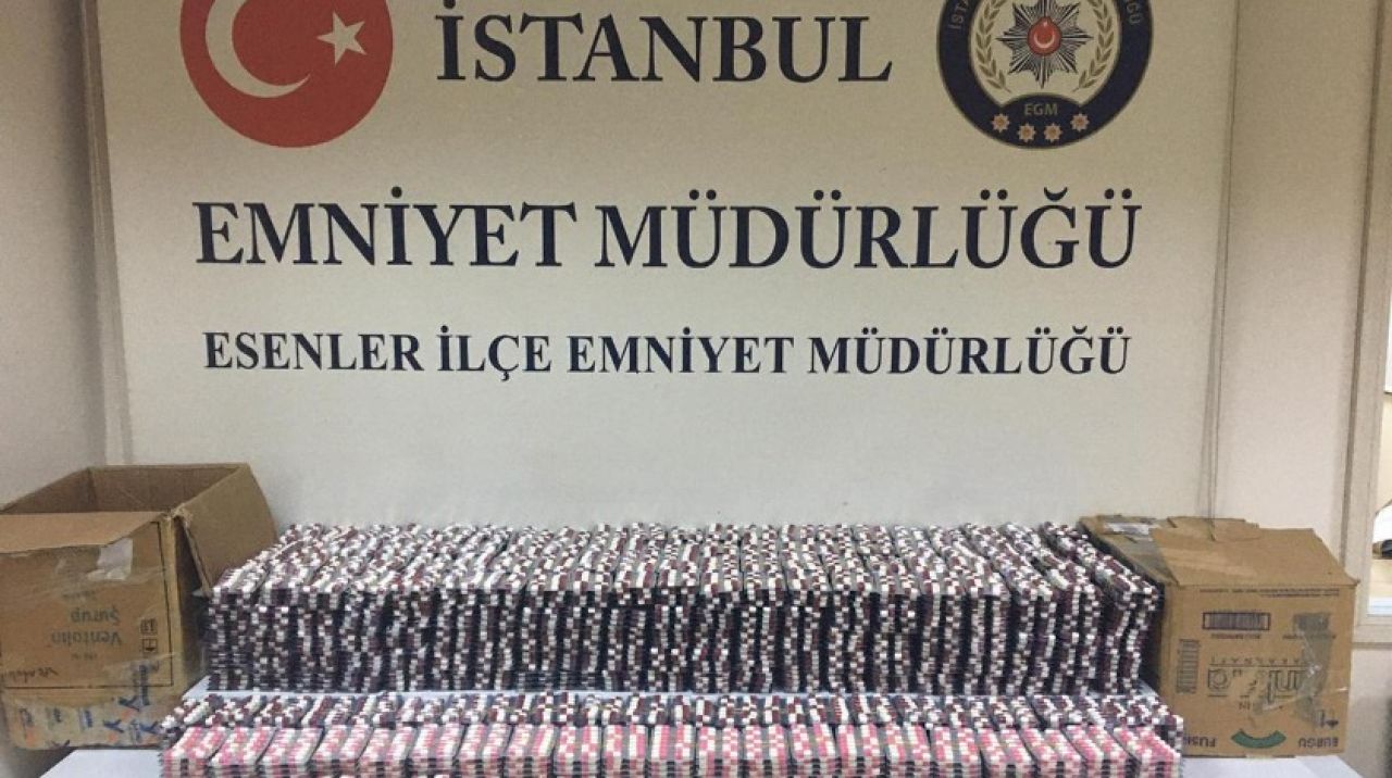 İstanbul'da binlerce ilacı piyasaya süreceklerdi! Yakayı ele verdiler...