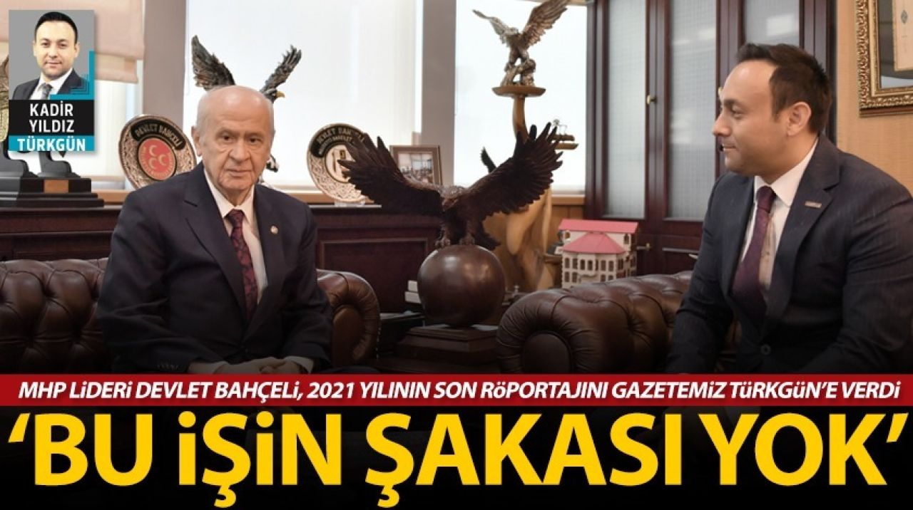 MHP Lideri Devlet Bahçeli: Bu işin şakası yok