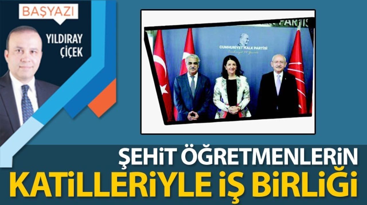 Şehit Öğretmenlerin katilleriyle iş birliği