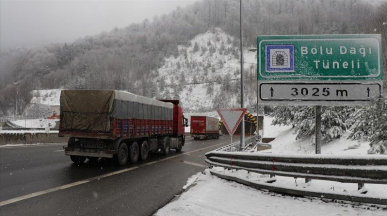 Bolu'da kuvvetli kar yağışı bekleniyor